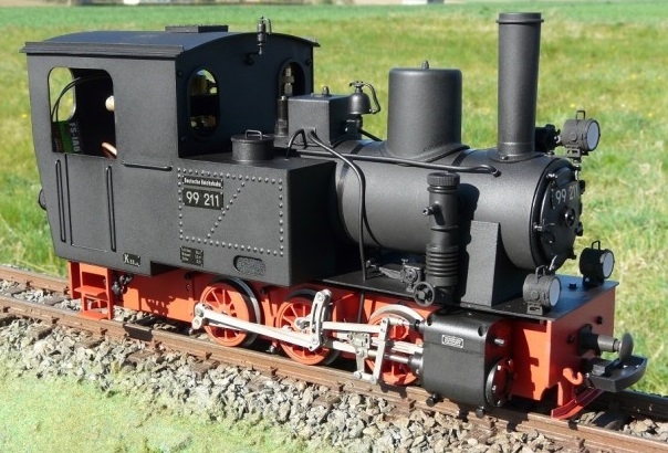 BR 99211 Wangerooger Echtdampflok Spur G